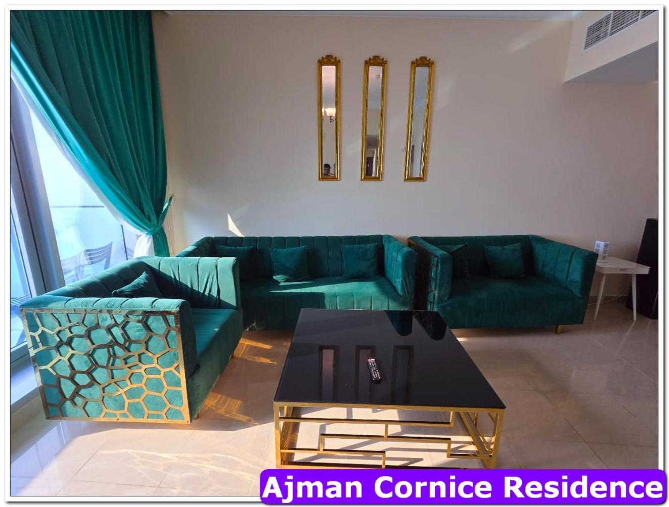 אג'מן Skyline High Beach 2 Bedroom Apartment מראה חיצוני תמונה
